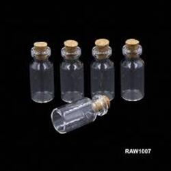 DIY Craft Glass Bottle 5pcs Medium  RAW1007 